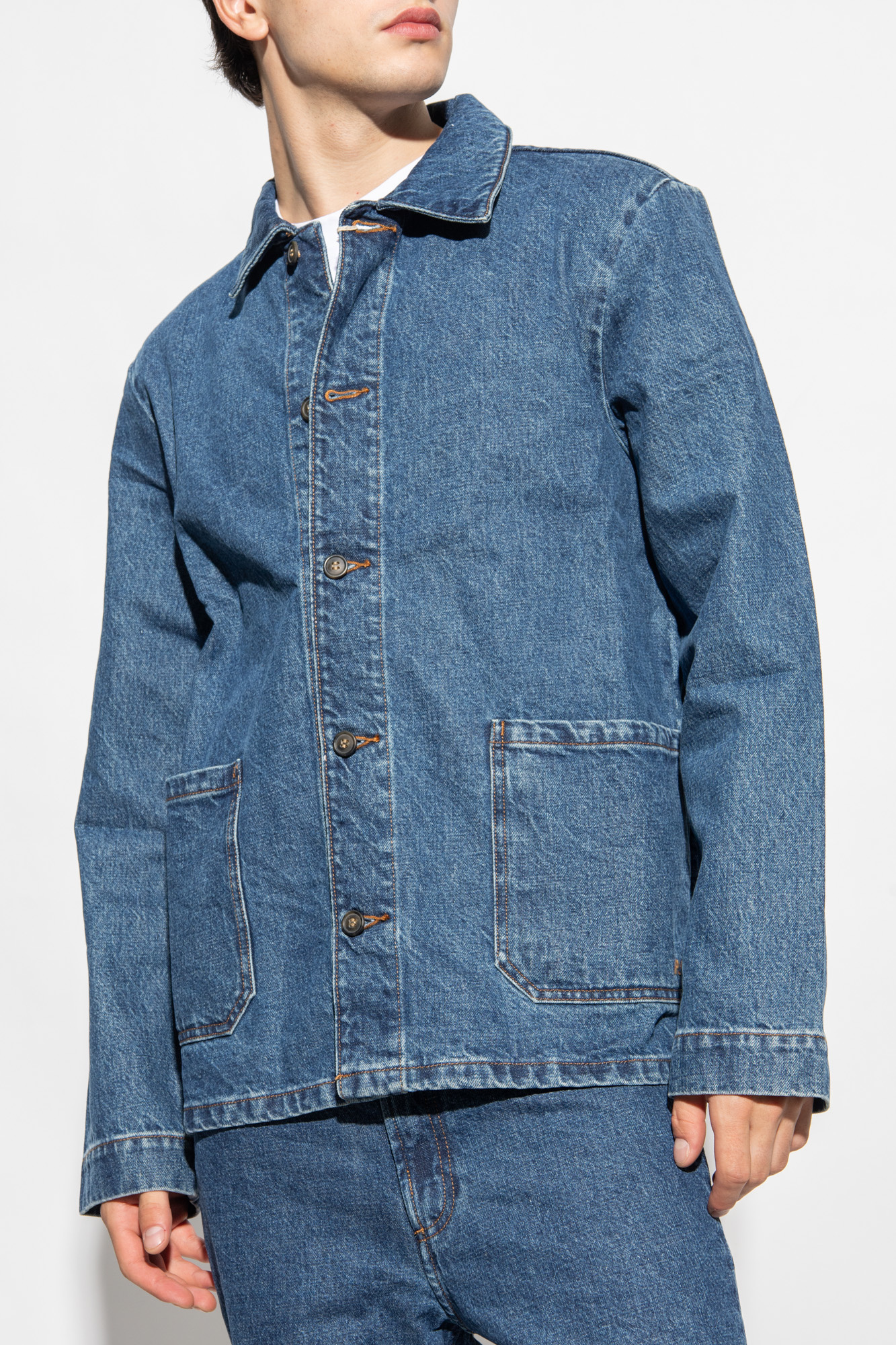 A.P.C. 'Kerlouan' denim jacket | Men's Clothing | Vitkac